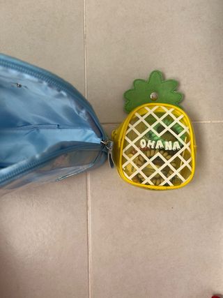 Neceser Transparente Disney Stitch Piña