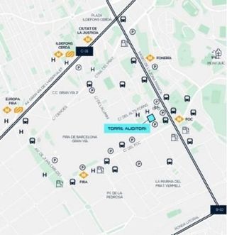 Oficina en alquiler en La Marina de Port en Barcelona