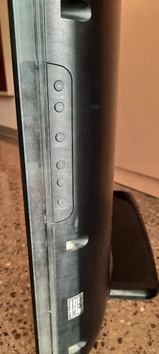 Televisión Philips Negra