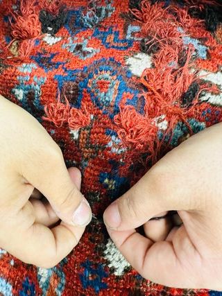 Grande tappeto persiano antico