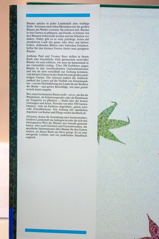 Libro giardini Baume im Garten by Anthony Paul