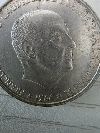 34 Monedas 100 Pesetas 1966