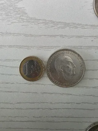 34 Monedas 100 Pesetas 1966