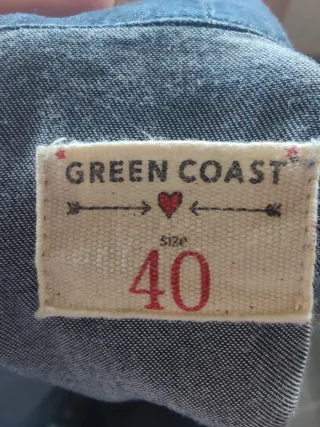 Cazadora Oversize Azul Talla 44