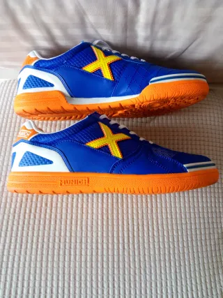 Zapatillas Munich G-3 Azul y Naranja
