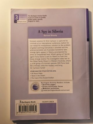 Spy In Siberia 3ºeso Activity Readers