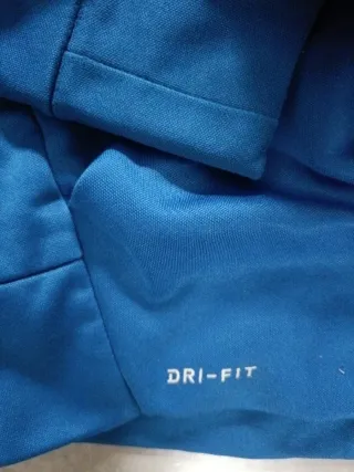 Sudadera Nike Azul Dri-Fit Talla 12 -13