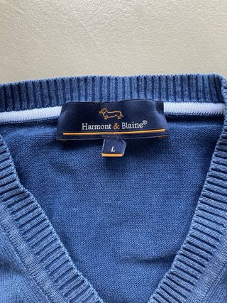 Maglione Harmont & Blaine Uomo Blu