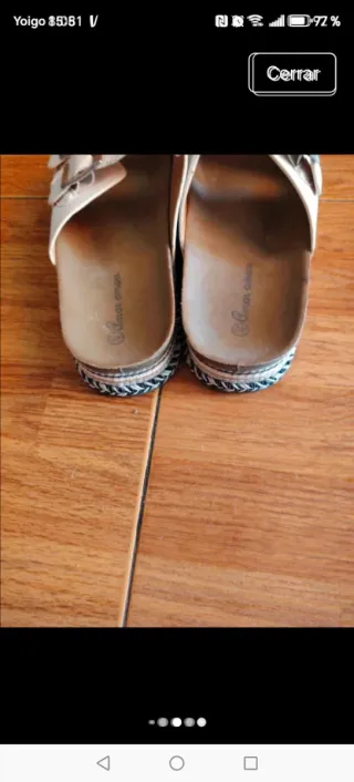 Sandalias Amor Amor Piel Talla 40