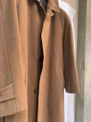 Cappotto Ferrari Lana Cammello Taglia XL