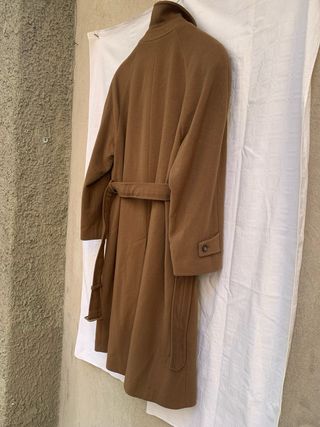 Cappotto Ferrari Lana Cammello Taglia XL