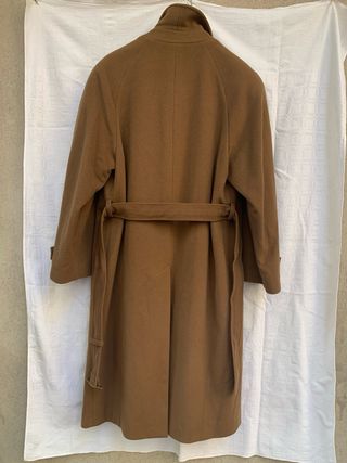 Cappotto Ferrari Lana Cammello Taglia XL