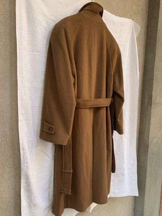 Cappotto Ferrari Lana Cammello Taglia XL