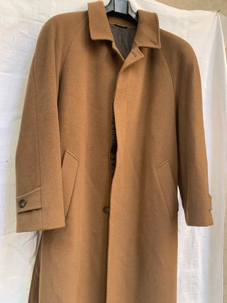 Cappotto Ferrari Lana Cammello Taglia XL