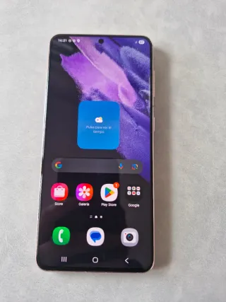 Samsung Galaxy S21 oro rosa como nuevo