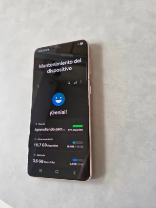 Samsung Galaxy S21 oro rosa como nuevo