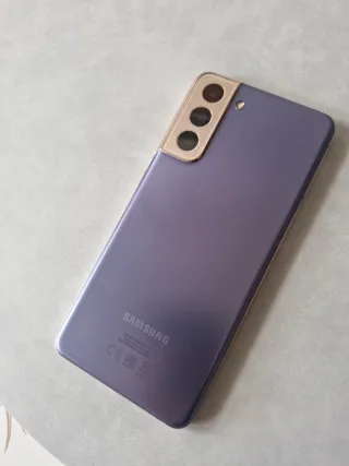 Samsung Galaxy S21 oro rosa como nuevo