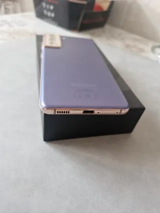 Samsung Galaxy S21 oro rosa como nuevo