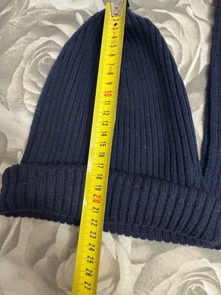 Set cappello e sciarpa Ferrante blu