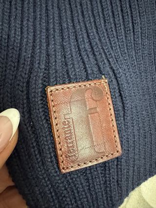 Set cappello e sciarpa Ferrante blu