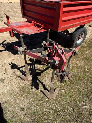 Motocultor Lombardini LDA 510 con remolque Trunque