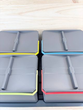 Set di bidoni della spazzatura GTV AxiSpace 4x15L 800 mm