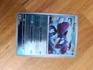 Carta Pokémon Kyogre Básico 150 HP