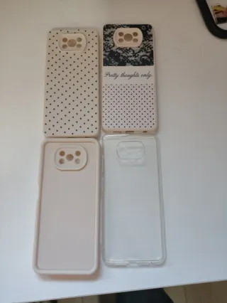 Fundas Xiaomi Poco X3 (4 unidades)