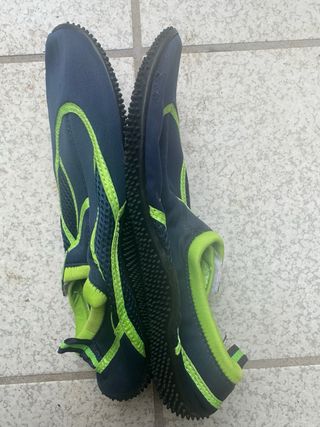 Escarpines Talla 43 Azul/Verde