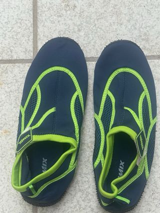 Escarpines Talla 43 Azul/Verde