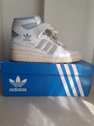 Adidas Forum High Azul y Blanco