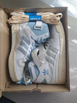 Adidas Forum High Azul y Blanco