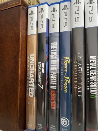 Lote 6 Juegos PS5: Uncharted, Gran Turismo 7...