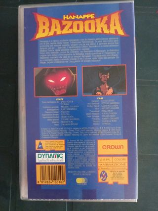 Lotto 4 VHS Dynamic vintage anime serie d Go Nagai