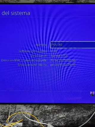 PS4 (PlayStation 4) Negra 11.00 + 2 Mandos + Juego