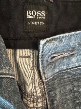 Pantalones Hugo Boss Rectos Lavados