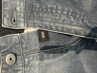 Pantalones Hugo Boss Rectos Lavados