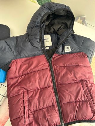 Chaqueta Element Azul y Roja Talla XS