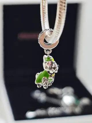 Charm Plata S925 Yorkshire Perro