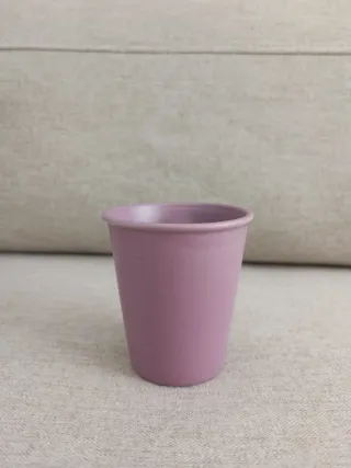 Taza Revol Froissé Cerámica Violeta