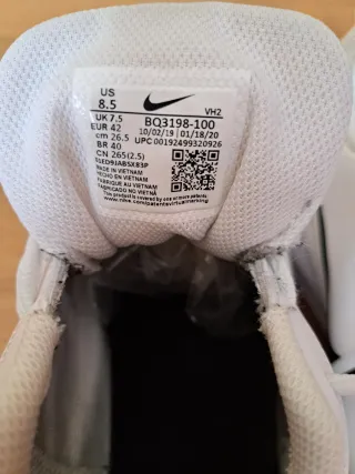 Zapatillas Nike Todos Talla 42 Blancas/Negras