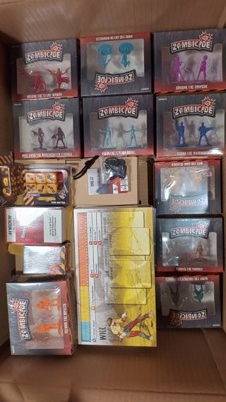 Zombicide Kickstarter Lotto Espansioni Esclusive