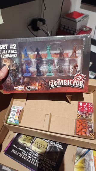 Zombicide Kickstarter Lotto Espansioni Esclusive