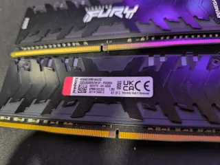 32GB DDR4 3600MHz CL16 RGB KINGSTON FURY RENEGADE