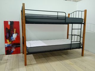 OFERTON DE LITERA INDIVIDUAL DE FORJA Y MADERA