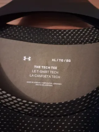 Camisa Under Armour Verde Talla XL