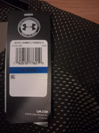 Camisa Under Armour Verde Talla XL