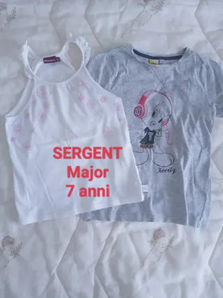 Sergent Major Maglietta 7 anni