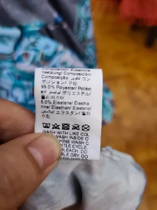 Vestido de tirantes estampado