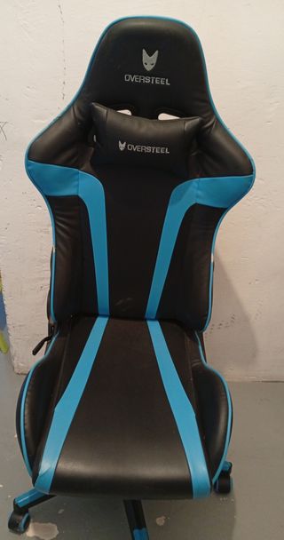 Silla Gamer Oversteel Negra y Azul